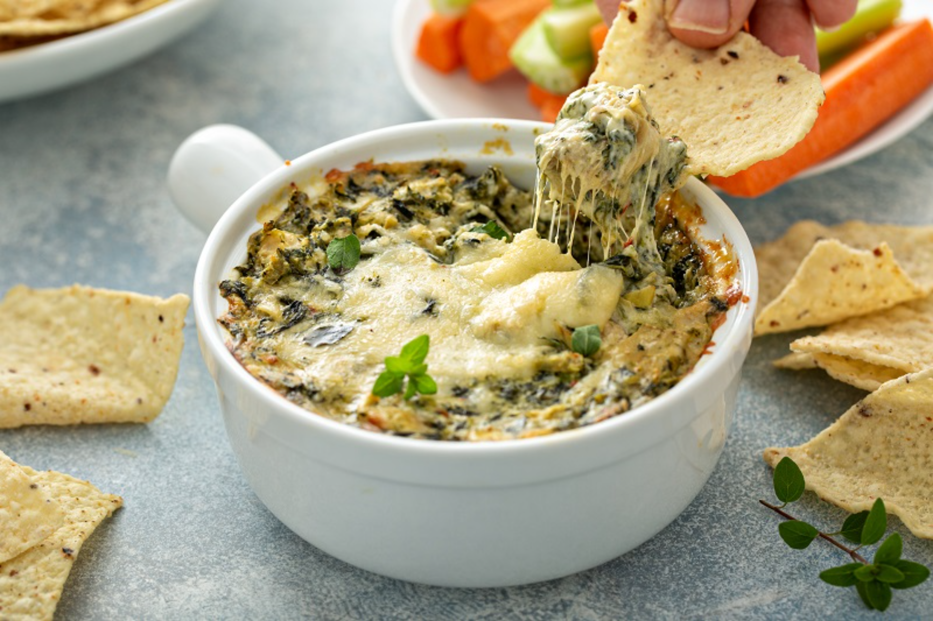 Gourmet Du Village Dip Recipe Box Creamy Spinach