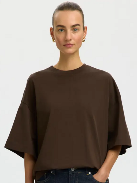 Selected Woman 2/4 Oversized Tee