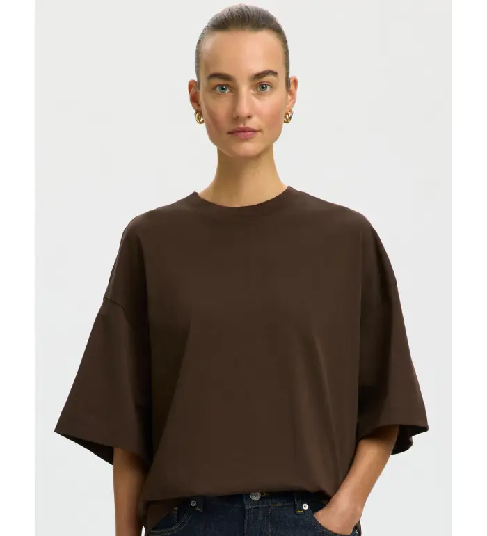 Selected Woman 2/4 Oversized Tee