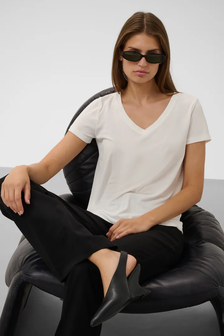 Soaked in Luxury Columbine V-Neck Top