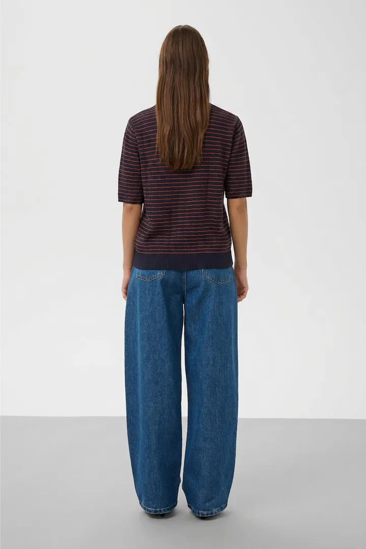 Soaked in Luxury Spina Striped Loose Cardigan