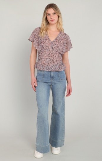 Dex Smocking Waist Top