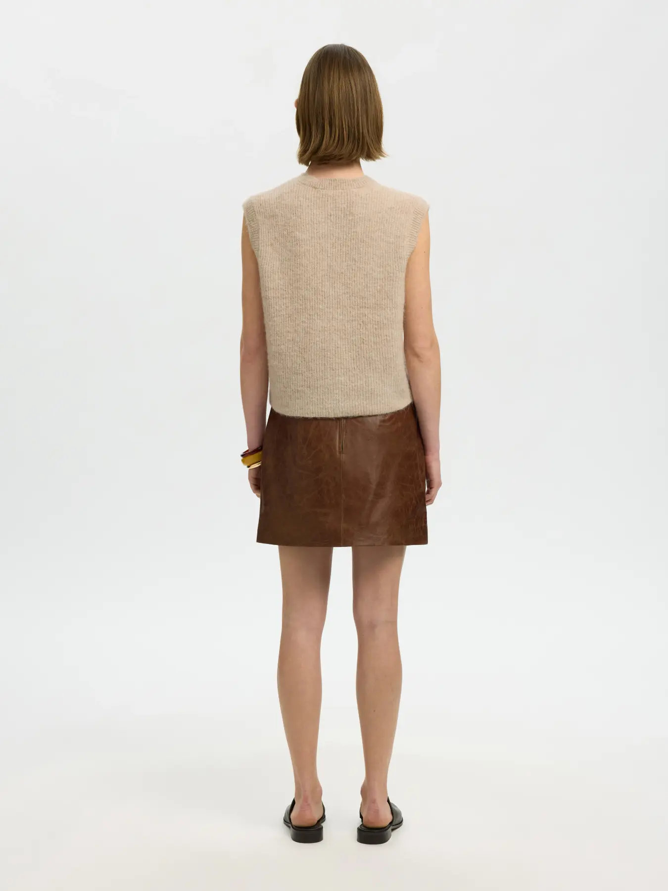 Selected Lulu Button Up Vest