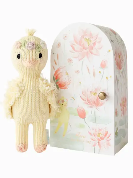 Cuddle + Kind Tiny Flora the Duckling Mauve