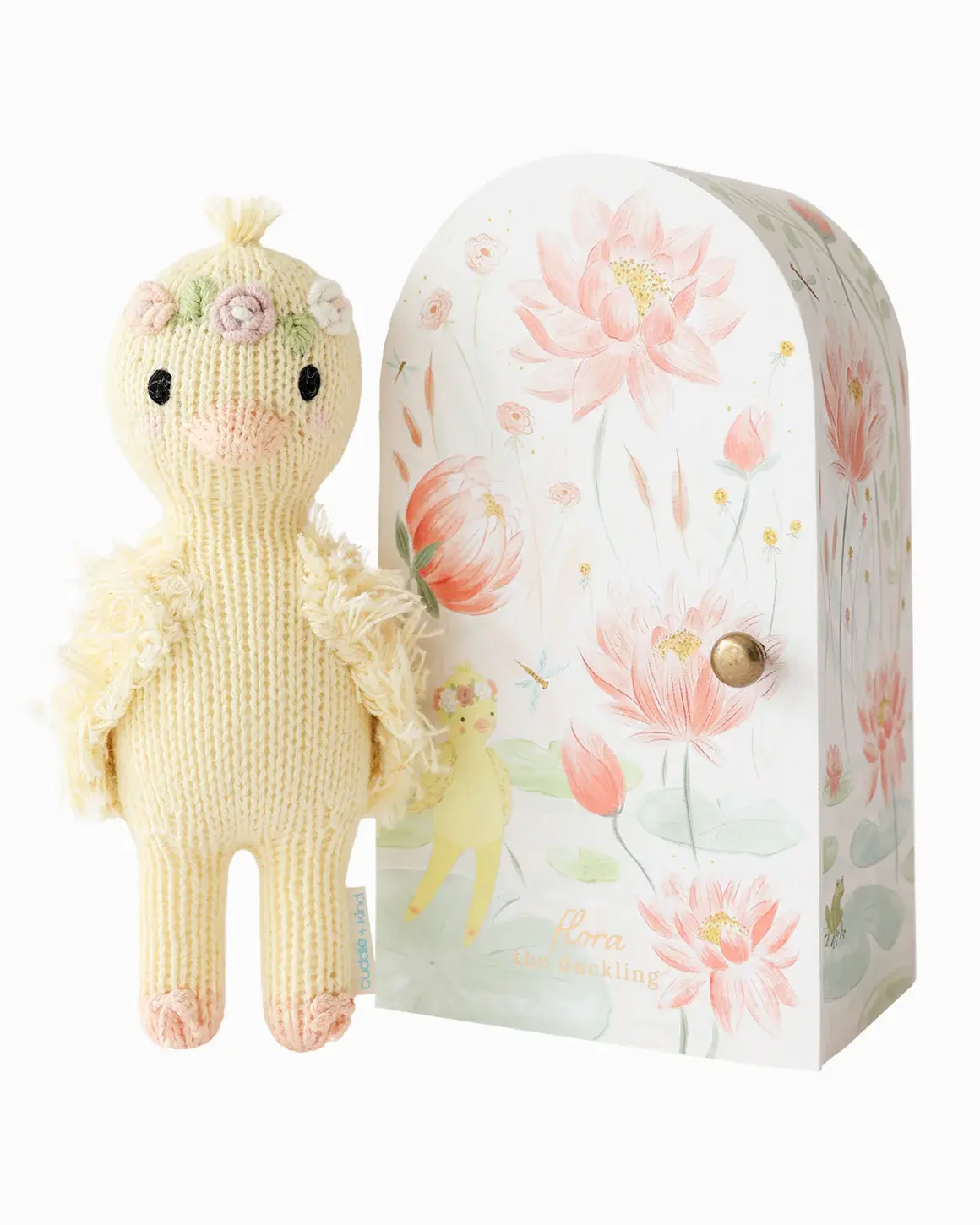 Cuddle + Kind Tiny Flora the Duckling Mauve