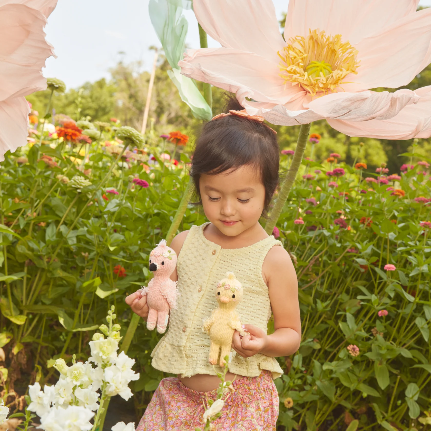 Cuddle + Kind Tiny Flora the Duckling Mauve