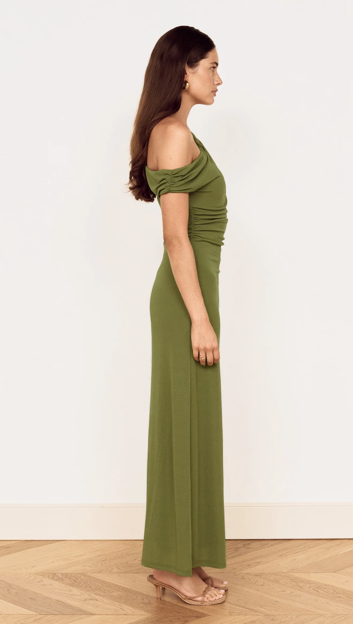 MinkPink Aster Mesh Midi Dress