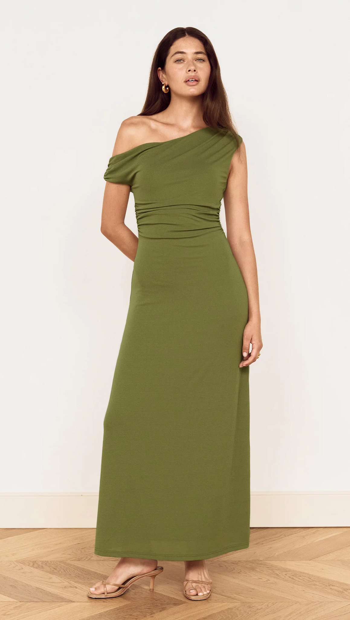 MinkPink Aster Mesh Midi Dress