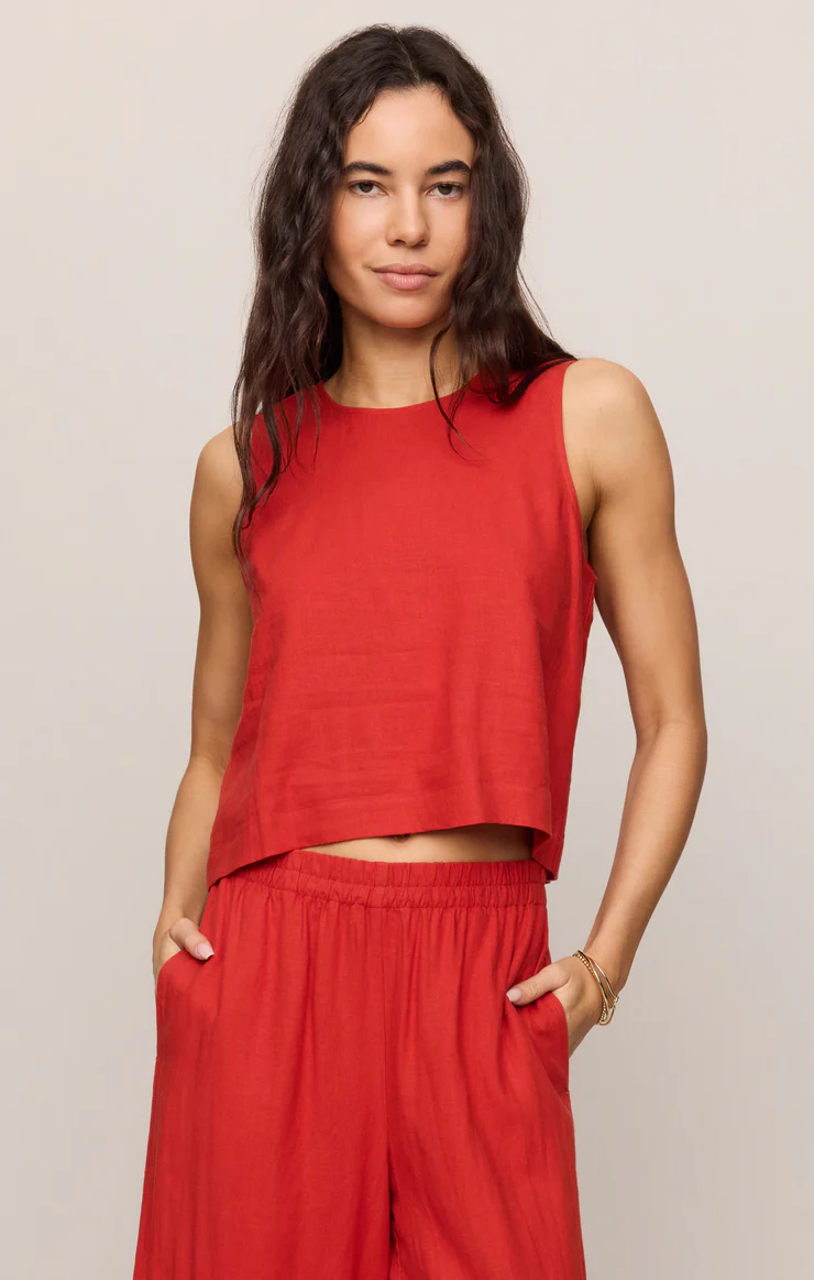 Z Supply Sloane Linen Top