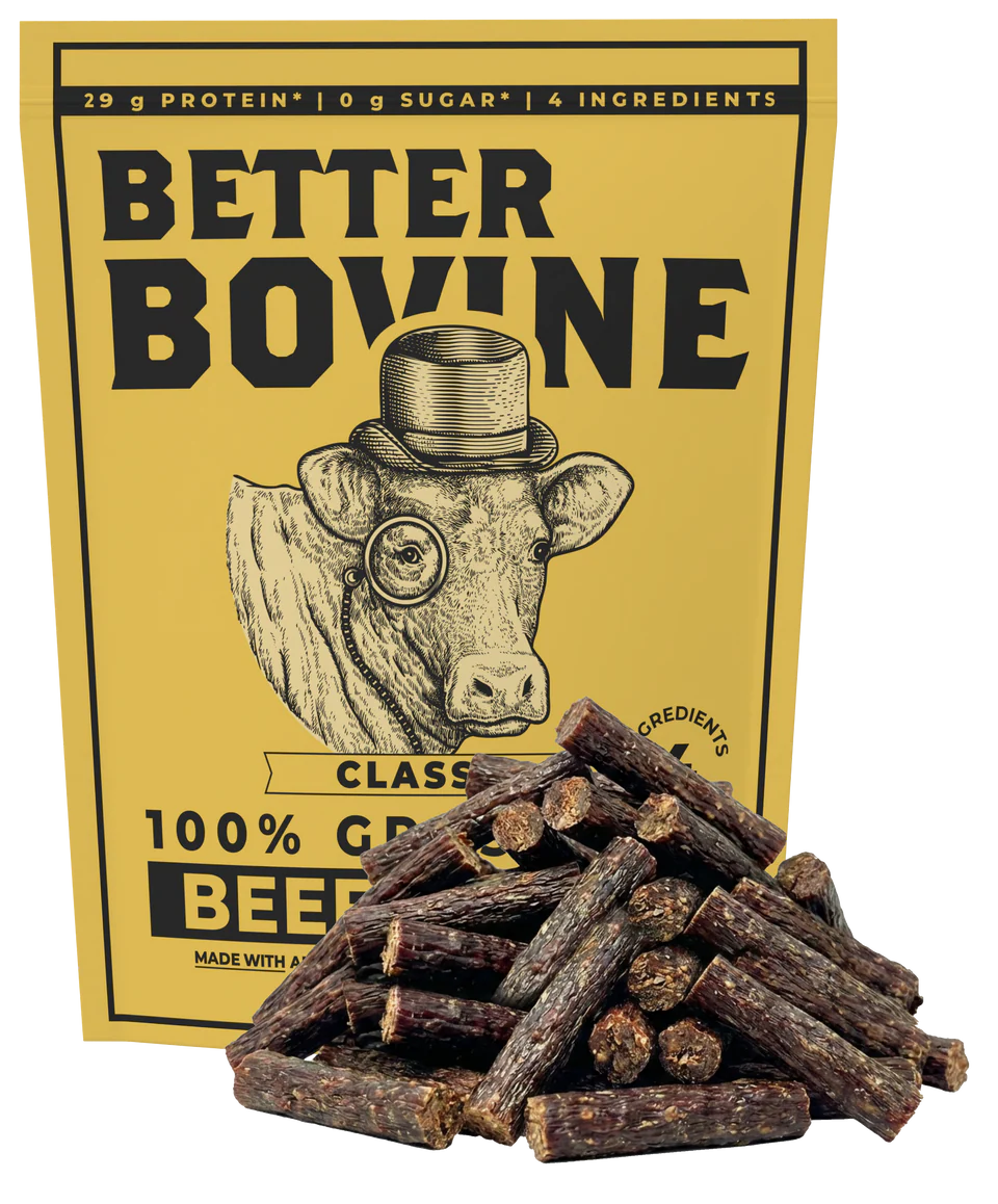 Better Bovine Grassfed Beef Sticks
