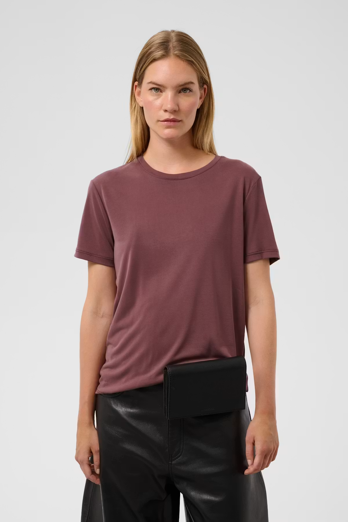 Soaked in Luxury Columbine Crew Neck Tee