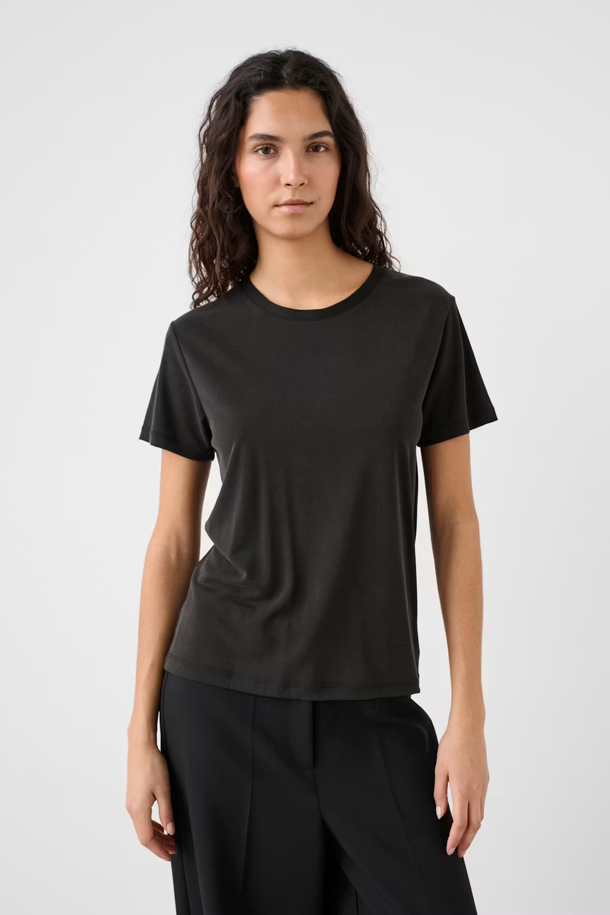 Soaked in Luxury Columbine Crew Neck Tee