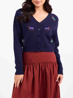 Sadie and Sage Esme Embroidered Horse Cardigan