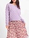 Sadie and Sage Lavender Kiss Sweater
