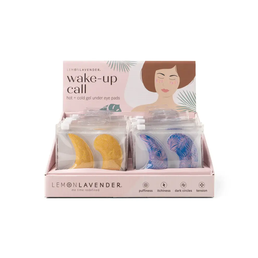 Lemon Lavender Wake Up Call Gel Under Eye Pads