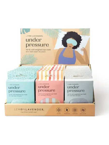 Lemon Lavender Under Pressure Weighted Eye Mask