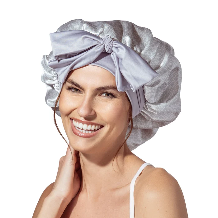 Lemon Lavender Snooze Control Satin Sleep Bonnet