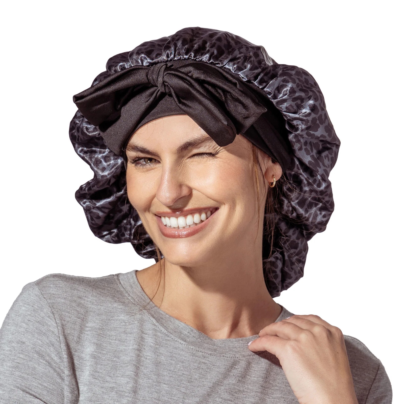 Lemon Lavender Snooze Control Satin Sleep Bonnet