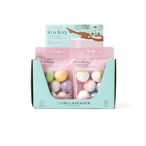 Lemon Lavender Mini Bath Bombs
