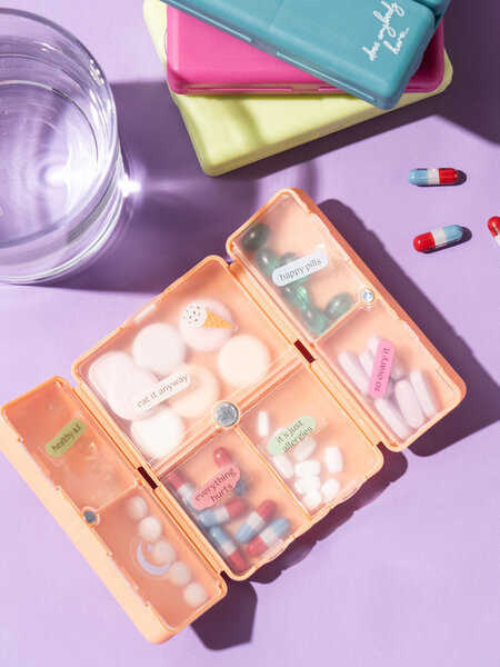 Everything's Fine Pill & Vitamin Case