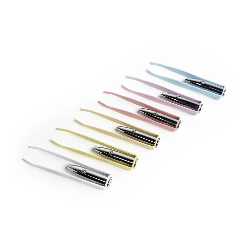 Lemon Lavender Light Up LED Tweezers