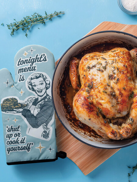 Reluctant Chef Oven Mitt