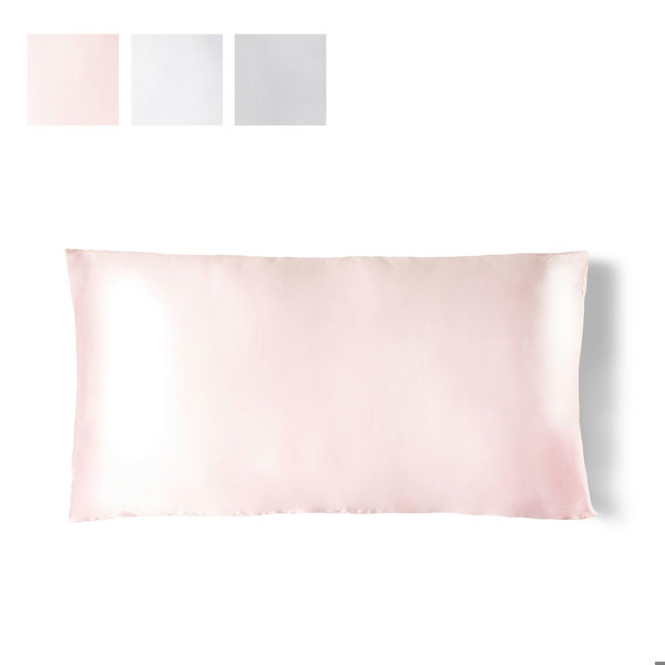 Lemon Lavender Satin Pillow Case