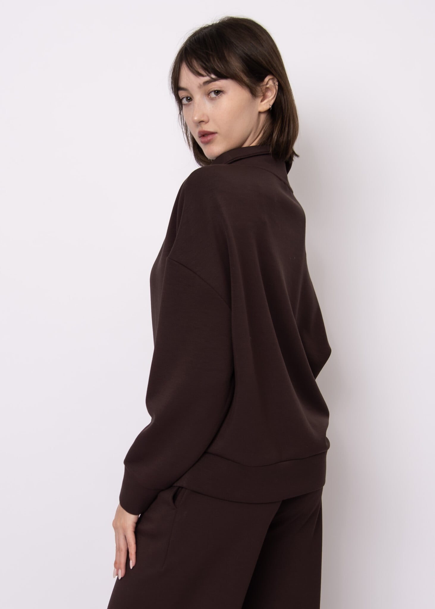 RD Style Seanni Soft Knit Half Zip Pullover