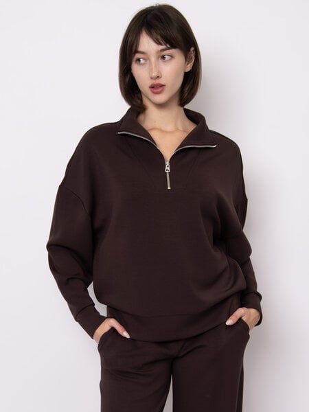 RD Style Seanni Soft Knit Half Zip Pullover