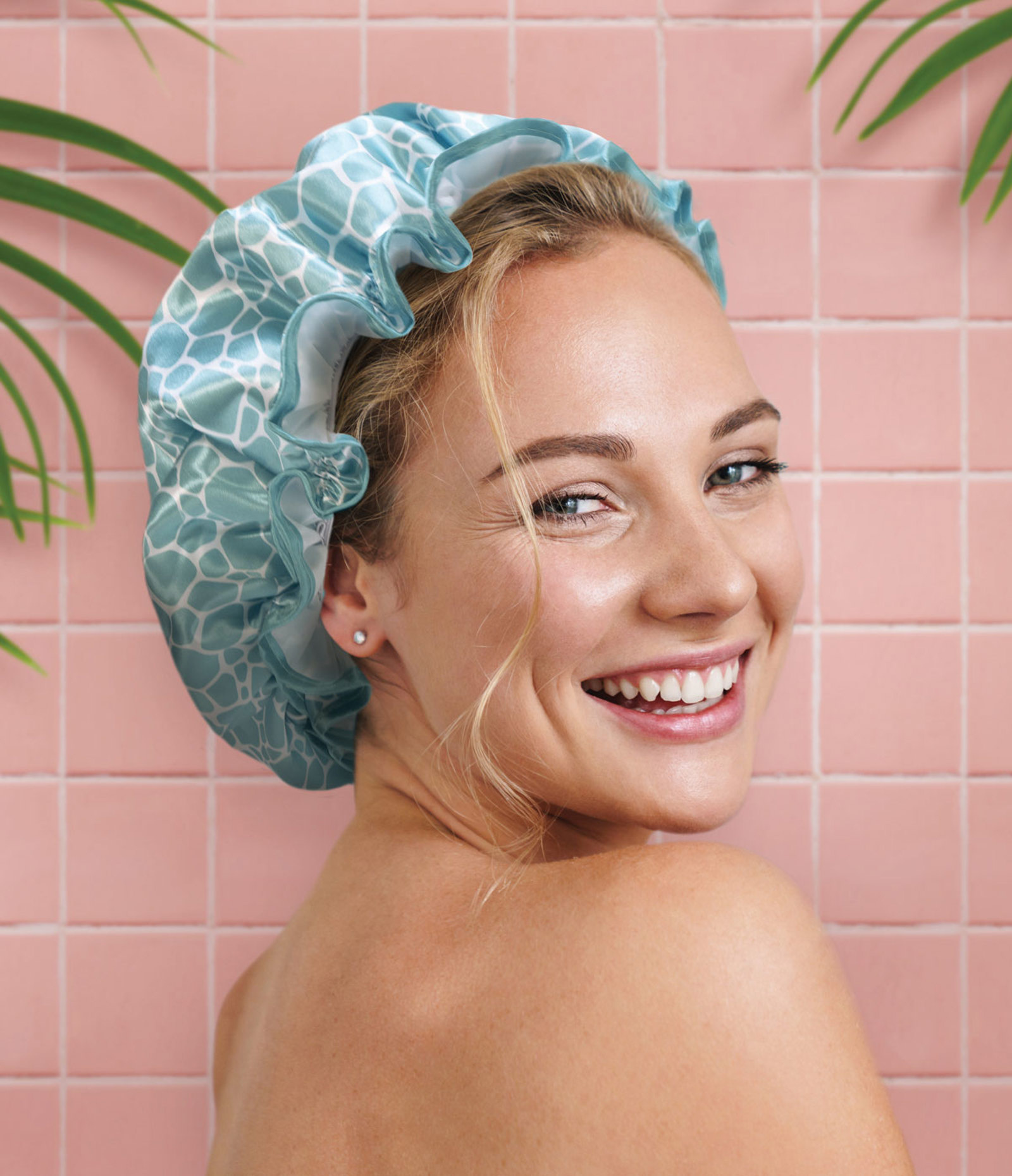 Lemon Lavender Not Your Grandma Shower Caps