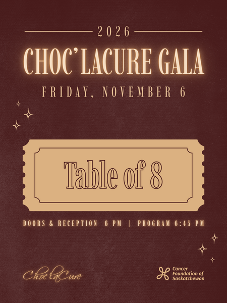 Choc'laCure Choc'la Cure 2025 Gala Table of 8