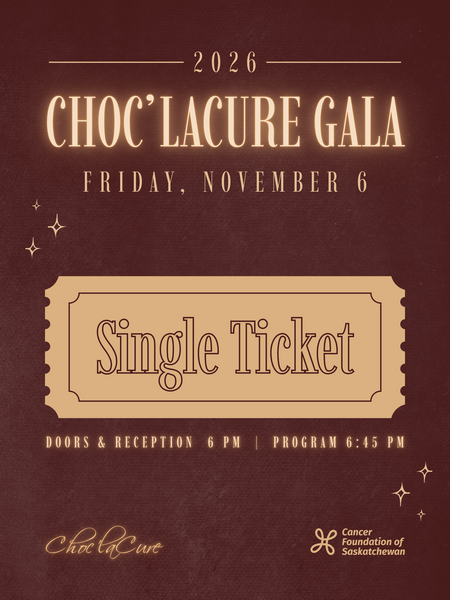 Choc'laCure Choc'la Cure 2026 Gala Single Ticket