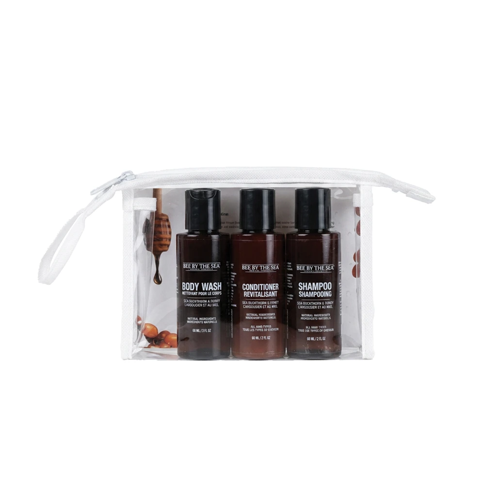Bee By The Sea Mini Shower Travel Kit