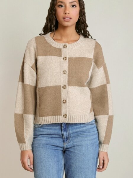 Dex Colorblock Cardigan