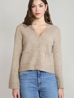 Dex Patch Pocket Cardigan