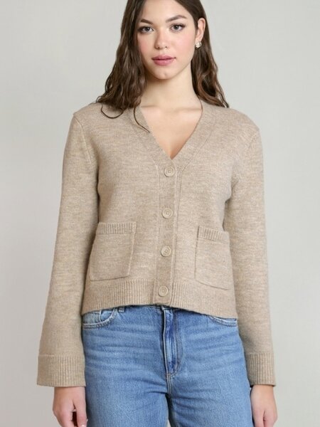 Dex Patch Pocket Cardigan