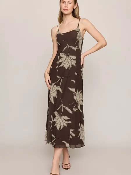 Z Supply Charisma Floral Midi Dress