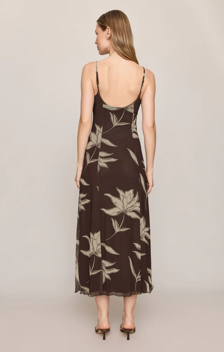 Z Supply Charisma Floral Midi Dress