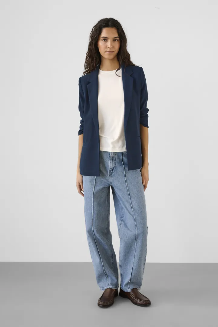 Soaked in Luxury Shirley Blazer 3/4 Sleeve