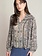 Black Tape Orchid Print Blouse