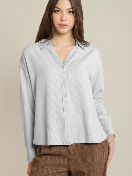 Dex Relaxed Button Front Shirt
