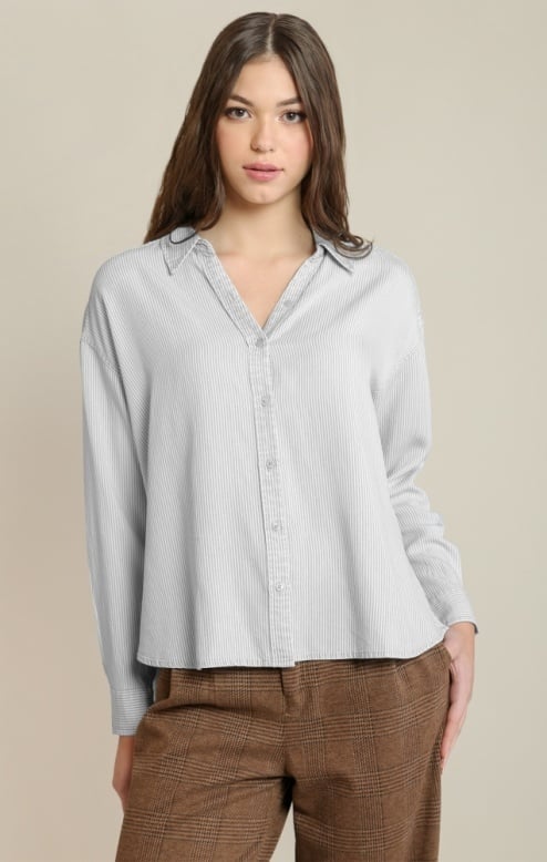 Dex Relaxed Button Front Shirt