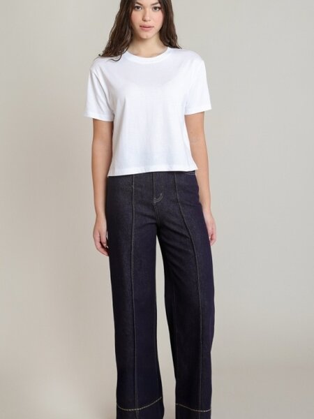 Dex Stitching Detail Denim Pants