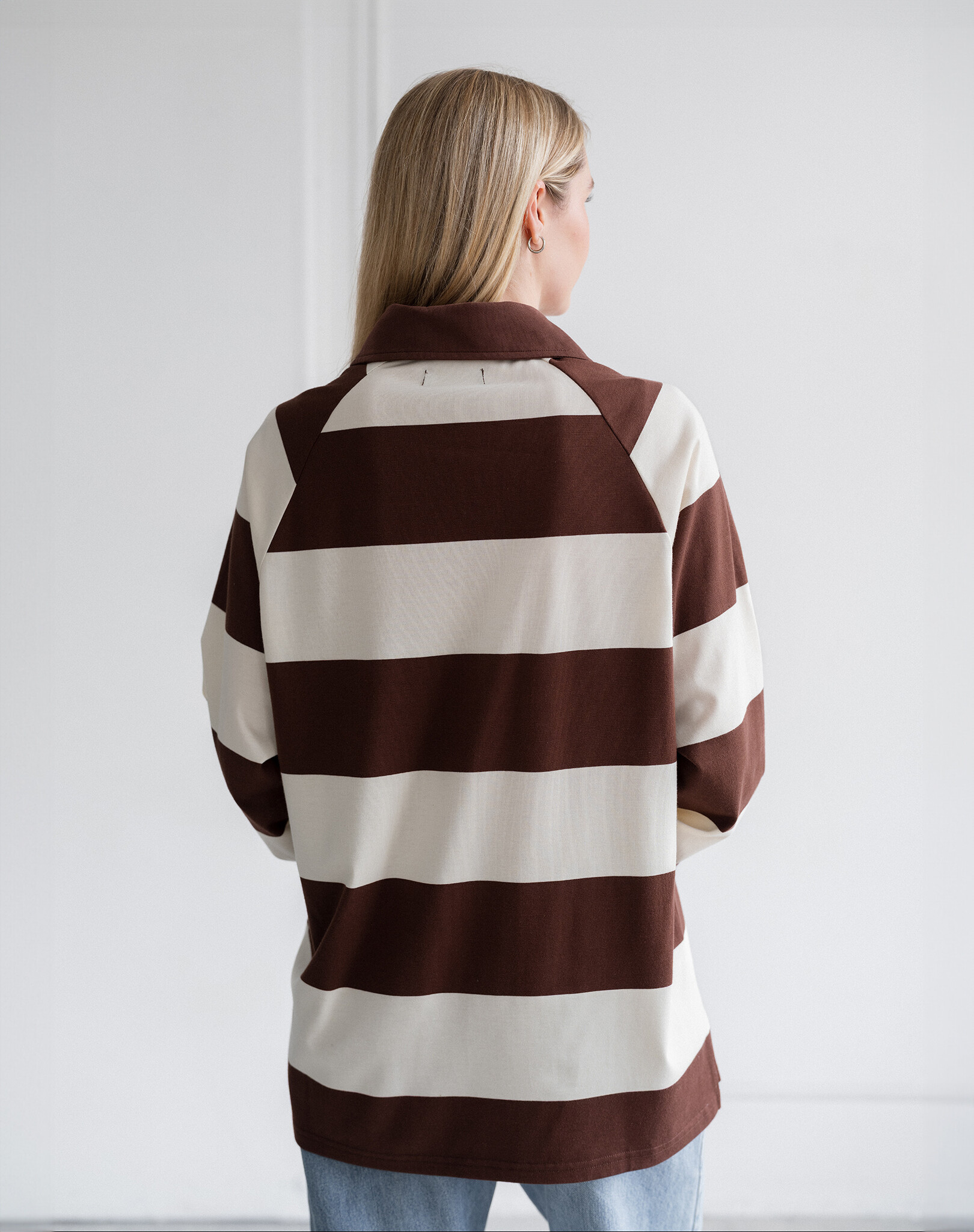 Brunette The Label Classic Rugby Polo
