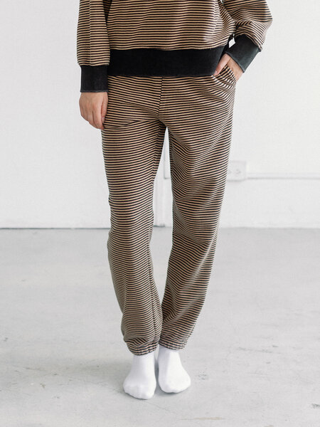 Brunette The Label Mini Striped BF Jogger