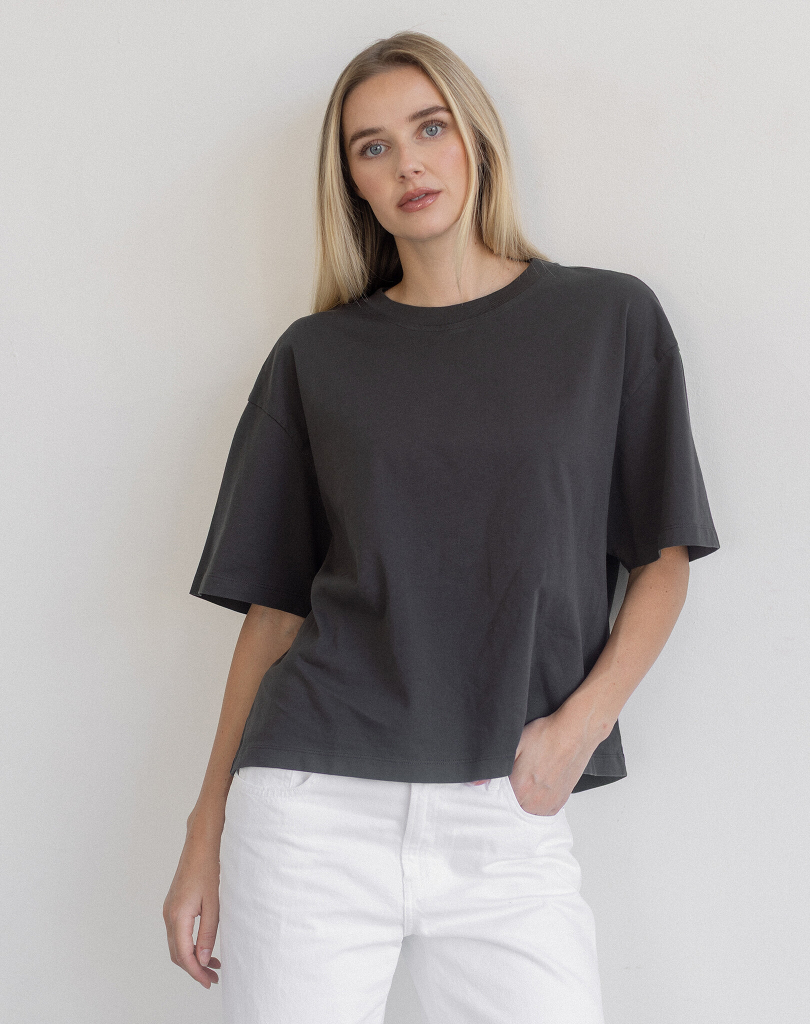 Brunette The Label Boxy Tee