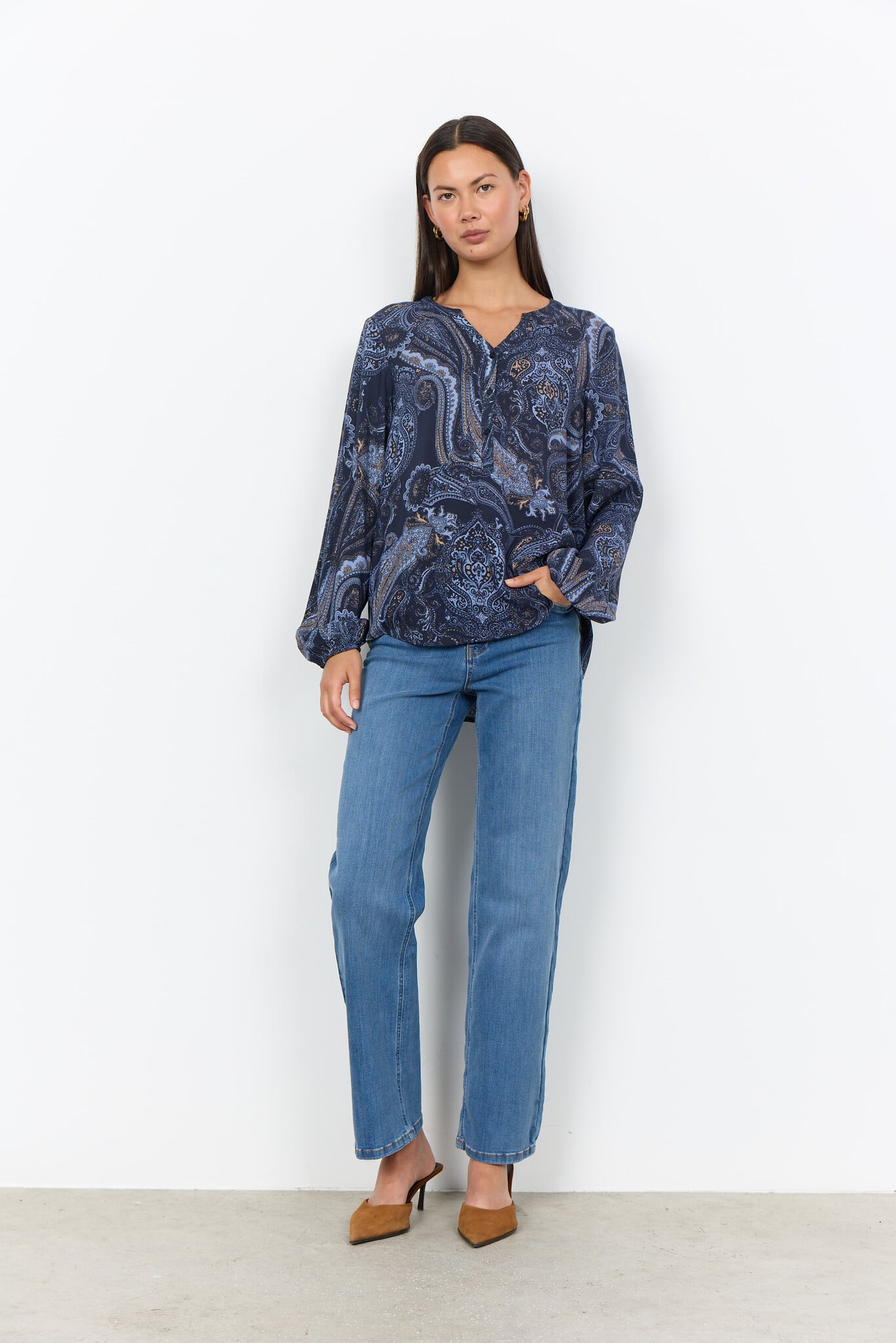 Soya Concept Halna AOP 2 Blouse
