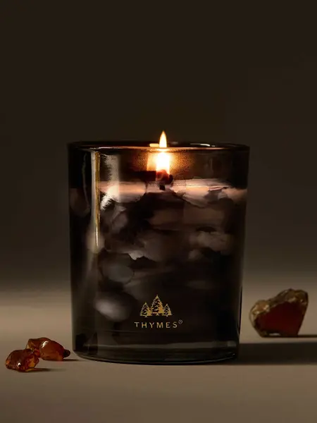 Thymes Boxed Candle Noir Woods 6.5oz