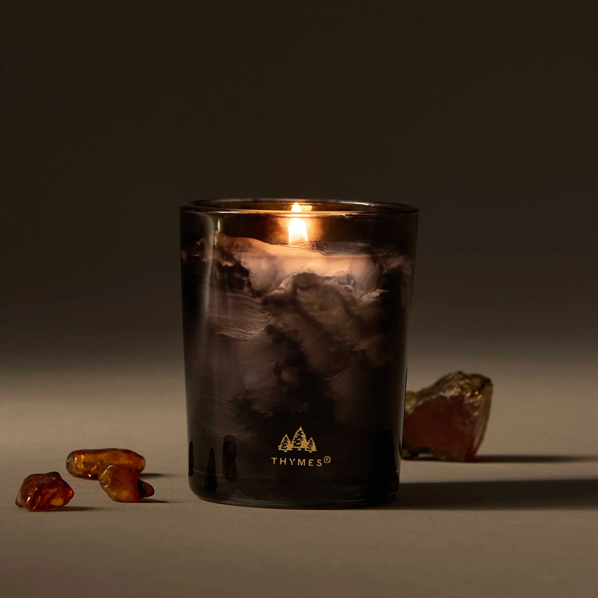 Thymes Votive Candle Noir Woods 2oz