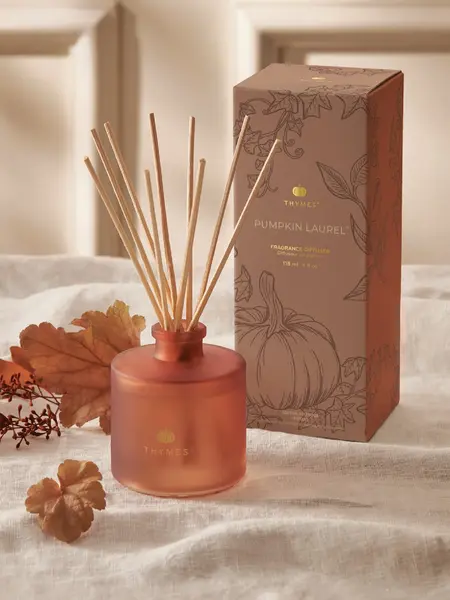 Thymes Petite Reed Diffuser Pumpkin Laurel